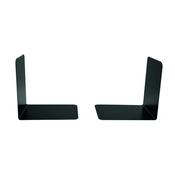 METAL BOOKENDS HEAVY DUTY W140 X D140MM BLACK (PACK OF 2) 0441102