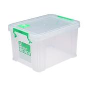 STORESTACK 1.7 LITRE STORAGE BOX W200XD130XH110MM CLEAR RB00815