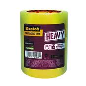 SCOTCH PACKAGING TAPE HEAVY 50MMX66M CLEAR (PACK OF 3) image