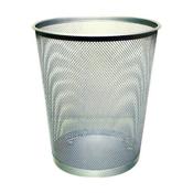 Q-CONNECT WASTE BASKET MESH 18 LITRE SILVER KF00849 (PACK OF 1)
