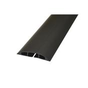 D-LINE BLACK LIGHT DUTY FLOOR CABLE COVER 80MM WIDE 9M LONG CC-1/9M (PACK OF 1)