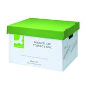 Q-CONNECT BUSINESS EASY SET UP STORAGE BOX (PACK OF 10 BOXES) KF02007 image