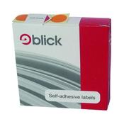BLICK LABELS IN DISPENSERS ROUND 19MM ORANGE (PACK OF 1280) RS011859