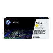 HP 651A YELLOW LASERJET TONER CARTRIDGE CE342A image