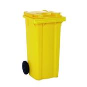 WHEELIE BIN 240 LITRE YELLOW (W580 X D740 X H1070MM) 331193 image