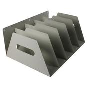 ROTADEX 5-SECTION LEVER ARCH FILING RACK SMOKE WHITE LAR5