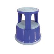 Q-CONNECT METAL STEP STOOL BLUE KF04847