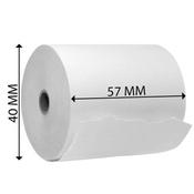 WHITE THERMAL PAPER ROLL 57X40X12MM (PACK OF 20) THM573812 image