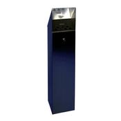 BLACK HOODED TOP 6.6 LITRE CIGARETTE ASH TOWER BIN 317469