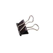 FOLDBACK CLIP 19MM BLACK (PACK OF 100 CLIPS) 22481
