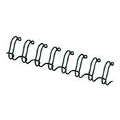 FELLOWES WIRE BINDING ELEMENT 12.7MM BLACK (PACK OF 100) 53273