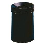 WASTE BIN 30.9 LITRE FIRE EXTINGUISHING LID BLACK 309588