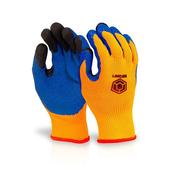 BEESWIFT LATEX THERMO-STAR FULLY DIPPED GLOVE ORANGE 9 (PACK OF 1)