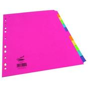 CONCORD DIVIDER 12-PART A4 160GSM BRIGHT ASSORTED 50999