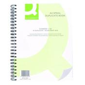 Q-CONNECT FEINT RULED WIREBOUND DUPLICATE BOOK A4 KF01342 (PACK OF 1)