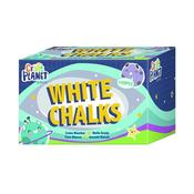 STUDY TIME CHALK WHITE (PACK OF 100) EDU211