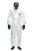 DUPONT TYCHEM 4000S CHZ5 HOODED COVERALL WHITE S (PACK OF 1)
