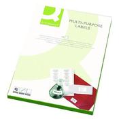Q-CONNECT MULTIPURPOSE LABELS 99.1X34MM 16 PER SHEET WHITE (PACK OF 1600) KF26053 (PACK OF 100 SHEETS)