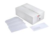 AUTOFIL WHITE WOVE ENVELOPE 90GM2 PEFC2 114X232MM G/F WALLET WINDOW 22UP 23FLHS (PACK OF 500) image