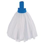 EXEL BIG WHITE MOP HEAD BLUE (PACK OF 10) 102199BU image
