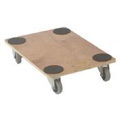 VFM BROWN ECONOMY WOODEN DOLLY 910X610X135MM 329332