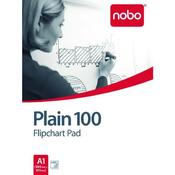 NOBO PLAIN FLIPCHART PAD A1 100 SHEET (PACK OF 2) 34633681