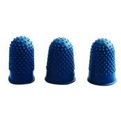 Q-CONNECT THIMBLETTES SIZE 1 BLUE (PACK OF 12 THIMBLETTES) KF21509