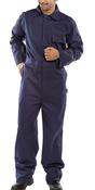 BEESWIFT COTTON DRILL BOILERSUIT NAVY BLUE 38 (PACK OF 1)