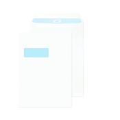 Q-CONNECT C4 ENVELOPES WINDOW PEEL AND SEAL 100GSM WHITE (PACK OF 250) KF03292 image