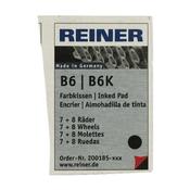 COLOP REINER B6/8K REPLACEMENT INK PAD BLACK (PACK OF 2) RB8KINK