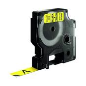 DYMO 45018 D1 LABELMAKER TAPE 12MM X 7M BLACK ON YELLOW S0720580 (PACK OF 1)