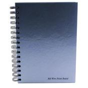 PUKKA PAD SILVER RULED WIREBOUND NOTEBOOK 160 PAGES A5 (PACK OF 5) WRULA5 image