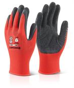 BEESWIFT MULTI PURPOSE LATEX POLY GLOVE BLACK S (PACK OF 1)