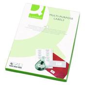 Q-CONNECT MULTIPURPOSE LABELS 199.6X289MM 1 PER SHEET WHITE (PACK OF 100 SHEETS) KF26050