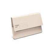EXACOMPTA GUILDHALL DOCUMENT WALLET FOOLSCAP BUFF (PACK OF 50) GDW1-BUF