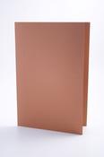 GUILDHALL SQUARE CUT FOLDER MEDIUMWEIGHT FOOLSCAP ORANGE (PACK OF 100) FS250-ORGZ