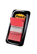 3M POST-IT INDEX 25MM RED WITH DISPENSER (PACK OF 50 TABS) image