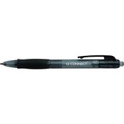 Q-CONNECT RETRACTABLE BALLPOINT PEN MEDIUM BLACK (PACK OF 10) KF00267 image