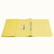 Q-CONNECT TRANSFER POCKET 35MM CAPACITY FOOLSCAP FILE YELLOW (PACK OF 25) KF26099 image
