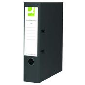Q-CONNECT 70MM LEVER ARCH FILE POLYPROPYLENE FOOLSCAP BLACK (PACK OF 10) KF20025