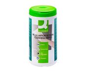 Q-CONNECT SCREEN AND KEYBOARD WIPES (PACK OF 100 SHEETS)