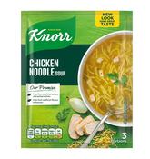 KNORR QUICK SOUP CHICKEN NOODLE 3 PORTIONS (PACK OF 12)