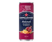 SAN PELLEGRINO POMEGRANATE &amp; ORANGE 330ML CANS (PACK OF 24) 12507521