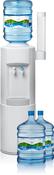 OASIS WATER COOLER FLOOR STANDING WHITE USING 19.5 LITRE WATER DRUM. image