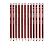 STAEDTLER 110 TRADITION 4B PENCIL RED/BLACK BARREL (PACK OF 12) - 110-4B image