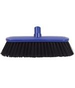 SYR TRADITONAL SOFT BROOM BLUE - 26.7CM WIDE - INDOOR USE - COMPATIBILE WITH INTERCHANGEABLE HANDLE