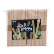 CRAFTY BAG 200 JUMBO LOLLIPOP STICKS (5 PACKS)