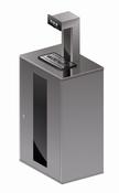THE WATOFFICE 50 FLOOR STANDING MAINS FED WATER COOLER BLACK. CAPACITY OF 20-30 LITRES PER HOUR.