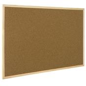 Q-CONNECT LIGHTWEIGHT CORK NOTICEBOARD 600X900MM KF03567 image
