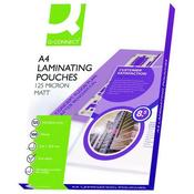 Q-CONNECT MATT A4 LAMINATING POUCH 250 MICRON (PACK OF 100) KF24055 image